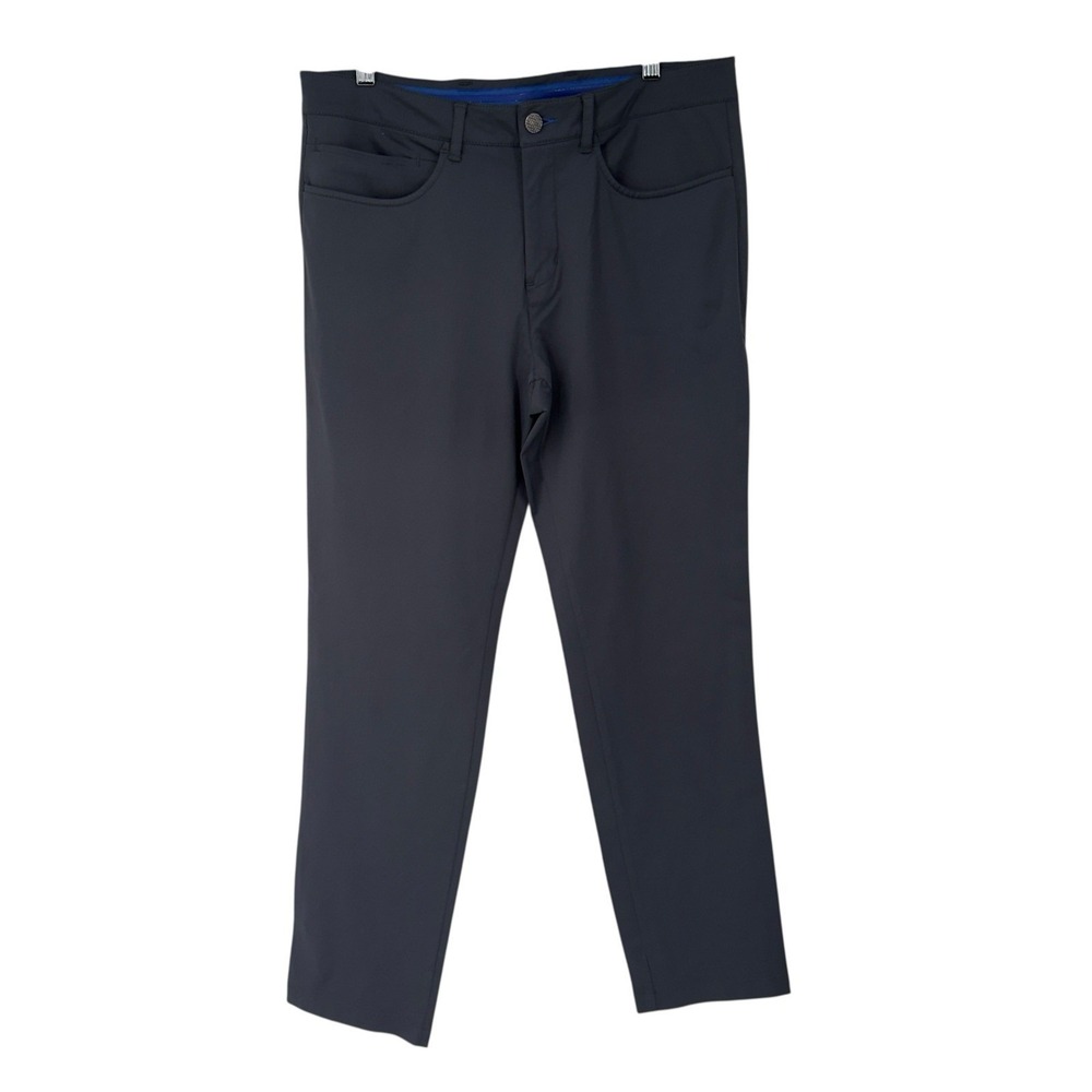 Twillory Performance Pants Mens 32x32 Dark Slate Grey Charcoal Tailored Fit